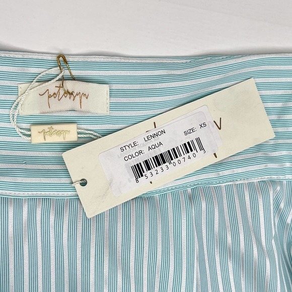 Petersyn Lennon Striped Mini Skirt - Picture 5 of 10